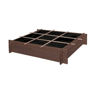 Køkkenhavekasse i træ