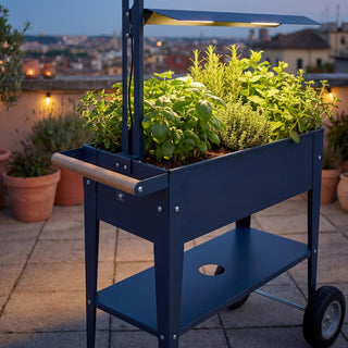Urban Garden Trolley dyrkningsbord + vækstlampe