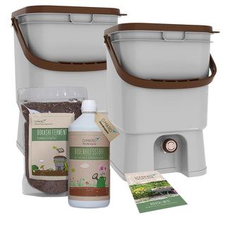 Bokashi spand startsæt Duo + 1L Bokashi Extract