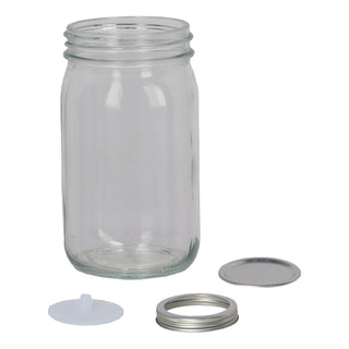 Henkognings- og fermenteringskrukke