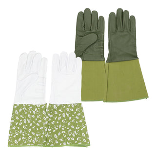 Havehandske Læder med Manchet