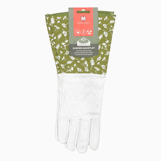 Havehandske Læder med Manchet