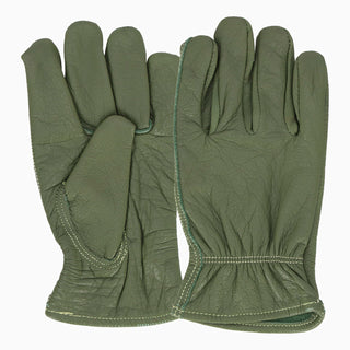 Havehandske Læder Grøn