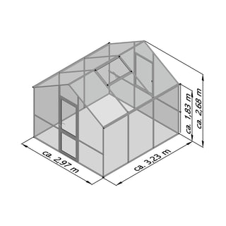 KGT Lilie Greenhouse Serre