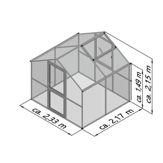 KGT Rose Greenhouse Serre
