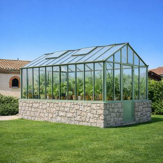 Luxia Retro på lav mur