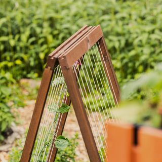 Opklappeligt planterankestativ