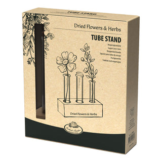 Blomster- og krydderurterør i træ M