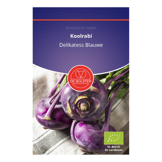 De Bolster Koolrabi 'Delikatess Blauwe' 1480