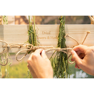 Esschert Design Bloemen- en Kruidendroogrek Touw