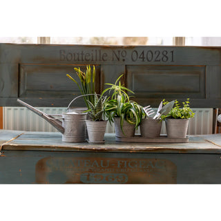 Plantenpot Zink ∅12cm